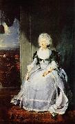 Sir Thomas Lawrence Portrait of Queen Charlotte oil painting